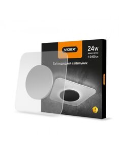 LED світильник Акриловий квадратний VIDEX 24W 4100K 220V  24 (VL-JTS-24S4), фото  | SNABZHENIE.com.ua