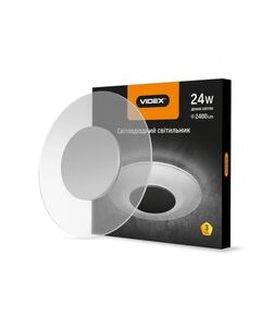 LED світильник Акриловий круглий VIDEX 24W 4100K 220V  24 (VL-JTR-24S4), фото  | SNABZHENIE.com.ua