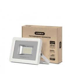 LED прожектор VIDEX PREMIUM 20W 5000K 12-24V White  20 (VL-F205W-12V), фото  | SNABZHENIE.com.ua