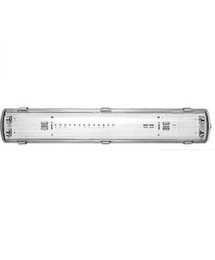 Світильник для LED ламп Т8 L-2*1200мм, G13, IP65  LED T8 2x18, фото  | SNABZHENIE.com.ua