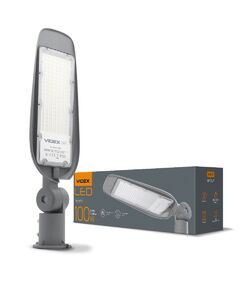LED вуличний ліхтар VIDEX (поворотний) 100W 5000K Сірий  100 (VL-SLE14-1005), фото  | SNABZHENIE.com.ua