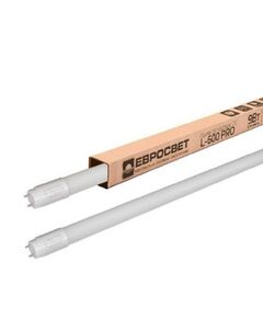 Лампа світлодіодна трубчаста ЕВРОСВЕТ PRO 9Вт 4200K L-600, T8, G13  LED, фото  | SNABZHENIE.com.ua