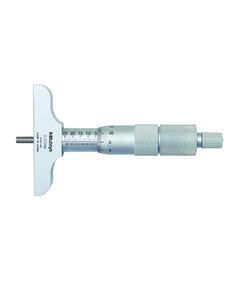 Depth Micrometer, Interchangeable Rods 0-25mm, 63mm Base  0 - 10 (Mitutoyo), фото  | SNABZHENIE.com.ua