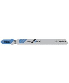 BOSCH Полотна для лобзиков T 118 G Basic for Metal, фото  | SNABZHENIE.com.ua