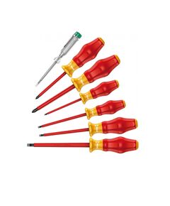 Wera Набор отверток диэлектрических + индикатор напряжения, фото  | SNABZHENIE.com.ua