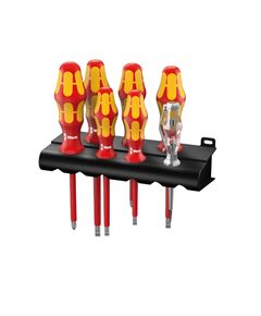 Wera Набор отвёрток диэлектрических с индикатором напряжения, фото  | SNABZHENIE.com.ua