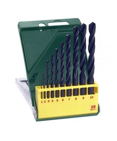 BOSCH Набор сверл по металлу из быстрорежущей стали R, 10 шт., фото  | SNABZHENIE.com.ua