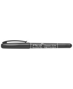PICA Маркер перманентный Pica Classic 534/46 Permanent Pen Medium, тонкий чёрный, фото  | SNABZHENIE.com.ua