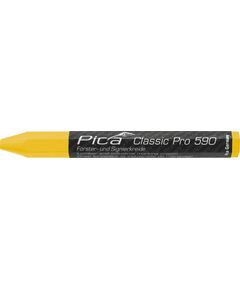 PICA Промышленный маркер на восковой-меловой основе Pica Classic PRO 590/44, желтый, фото  | SNABZHENIE.com.ua