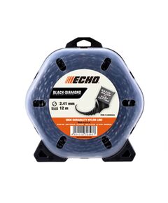 ECHO Струна косильная d-2,4мм 41м Black Diamond, фото  | SNABZHENIE.com.ua