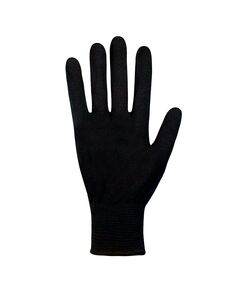 Перчатки синтетические черные с ПВХ точкой 10 р., фото  | SNABZHENIE.com.ua