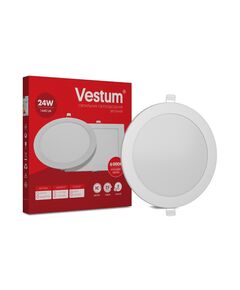 Vestum Круглый светодиодный врезной светильник, фото  | SNABZHENIE.com.ua
