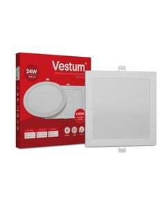 Vestum Квадратный светодиодный врезной светильник, фото  | SNABZHENIE.com.ua
