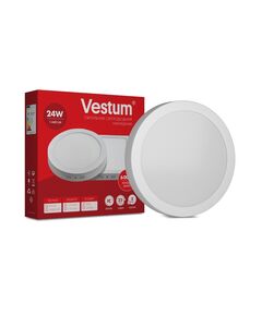 Vestum Круглый светодиодный накладной светильник, фото  | SNABZHENIE.com.ua