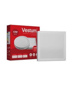Vestum Квадратный светодиодный накладной светильник Vestum12W 4000K 220V 1-VS-5402, фото  | SNABZHENIE.com.ua