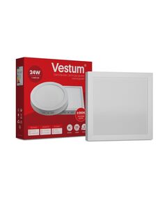 Vestum Квадратный светодиодный накладной светильник, фото  | SNABZHENIE.com.ua