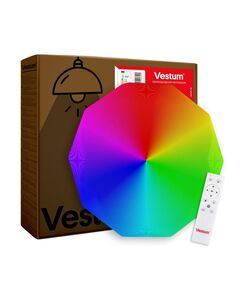 Vestum DIAMANT звездное небо 60W 395*55мм 3000К-6500К RGB с ДУ, фото  | SNABZHENIE.com.ua