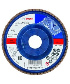 BOSCH Лепестковые шлифовальные диски, прямые, фото  | SNABZHENIE.com.ua