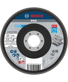 BOSCH Лепестковый шлифовальный диск, угловой, волокнистый, фото  | SNABZHENIE.com.ua