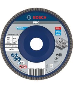 BOSCH Лепестковый шлифовальный диск, прямой, пластиковый, фото  | SNABZHENIE.com.ua