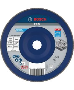 BOSCH Лепестковый шлифовальный диск, прямой, пластиковый, фото  | SNABZHENIE.com.ua