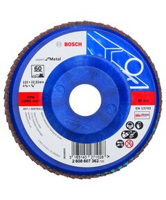 BOSCH Лепестковые шлифовальные диски, прямые, пластик, фото  | SNABZHENIE.com.ua