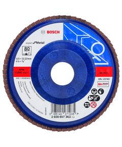 BOSCH Лепестковые шлифовальные диски, прямые, пластик, фото  | SNABZHENIE.com.ua