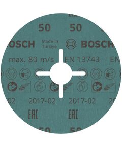 BOSCH Волокнистый круг для небольших угловых шлифмашин, фото  | SNABZHENIE.com.ua