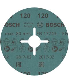 BOSCH Волокнистый круг для небольших угловых шлифмашин, фото  | SNABZHENIE.com.ua