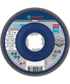 BOSCH Лепестковый шлифовальный диск для небольших угловых шлифмашин, фото  | SNABZHENIE.com.ua