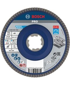 BOSCH Лепестковый шлифовальный диск для небольших угловых шлифмашин, фото  | SNABZHENIE.com.ua