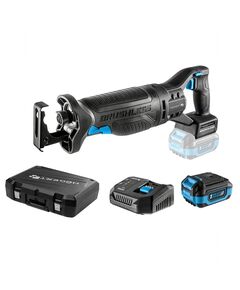 HOEGERT Набор Аккумуляторная бесщеточная сабельная пила + аккумулятор + зарядная станция + кейс, фото  | SNABZHENIE.com.ua