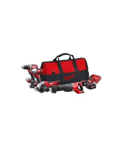 Набор инструментов аккумуляторных MILWAUKEE, M18 BLPP4B-502B (ЗУ, 2 акк.Х5Ач, сумка), фото  | SNABZHENIE.com.ua