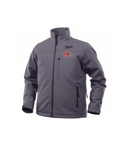 Куртка з підігрівом MILWAUKEE, M12 HJGREY5-0(XXXL), сіра (розмір XXXL), фото  | SNABZHENIE.com.ua