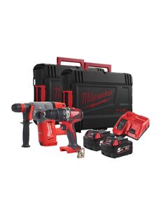 Набор инструментов аккумуляторных MILWAUKEE M18 PP2C-502X (ЗУ, 2Х5Ач, HDкейс 2шт), фото  | SNABZHENIE.com.ua