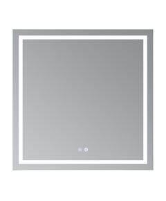 Зеркало Qtap Mideya (MI1) 800x800 с LED-подсветкой Touch, с антизапотеванием, диммером, рег. яркости QT2078NCF808048477, фото  | SNABZHENIE.com.ua