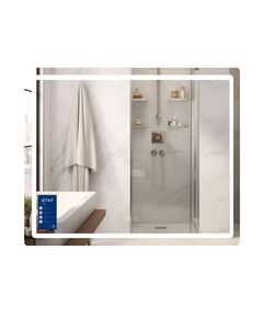 Зеркало Qtap Mideya (MI2) 900х700 с LED-подсветкой Touch, с антизапотеванием, с диммером, рег. яркости QT2078NCF9070, фото  | SNABZHENIE.com.ua