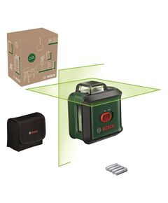 Нiвелiр лазерний Bosch до 24м ±0.4мм/м зелений промінь чохол 0.560кг, фото  | SNABZHENIE.com.ua