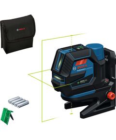 Нівелір лазерний Bosch GCL 12V-50-22 CG 12В/4АА до 25м ±0.3мм/м зелений промінь чохол 1.49кг, фото  | SNABZHENIE.com.ua
