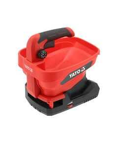 Сівалка і розкидач акумул YATO Li-Ion 18В, бункер- 3л, зона дії- 5м, 8 полож 6 швидк БЕЗ АКУМУЛЯТОРА, фото  | SNABZHENIE.com.ua