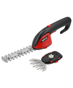 Кущоріз до живоплоту  трави акум YATO Li-Ion 7,2В 2 АГод, леза до живоп- l=150 мм, до трави w= 99 мм, фото  | SNABZHENIE.com.ua