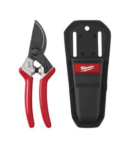 Секатор садовый ручной MILWAUKEE, 25мм с кобурой на пояс, фото  | SNABZHENIE.com.ua