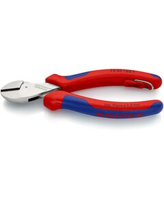 Кусачки боковые KNIPEX X-Cut 73 05 160 T BK, 160 мм, компактные, фото  | SNABZHENIE.com.ua