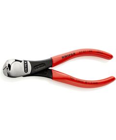 Кусачки торцевые KNIPEX 67 01 140 SB для электроники, 140 мм, фото  | SNABZHENIE.com.ua