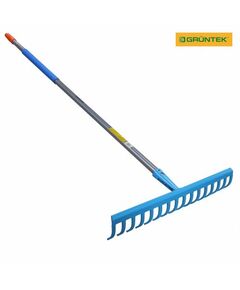 Грабли садовые GRUNTEK GR-450/180S 16 зубцов со стальной ручкой, фото  | SNABZHENIE.com.ua