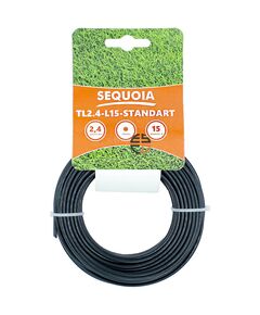 Косильная леска SEQUOIA TL2.4-L15 - 15 м, 2.4 мм, стандартная, фото  | SNABZHENIE.com.ua