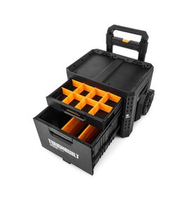 Ящик для инструментов TOUGHBUILT TB-B1-D-R92 StackTech на колесах 1+1 выдвижными ящиками, фото  | SNABZHENIE.com.ua