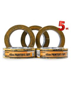 Малярная лента (скотч) 30мм х 50м Blue Dolphin WASHI XF7 ULTRA PREMIUM рисовая бумага 5 шт, фото  | SNABZHENIE.com.ua