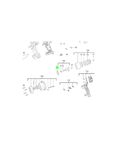 Шайба поліуретановая под вал для гайковертов MILWAUKEE, фото  | SNABZHENIE.com.ua