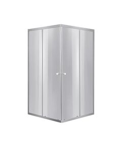 Душевая кабина Lidz Wawel SC90x90.SAT.LOW.DGR, стекло темне тонированное 4 мм без поддона, фото  | SNABZHENIE.com.ua